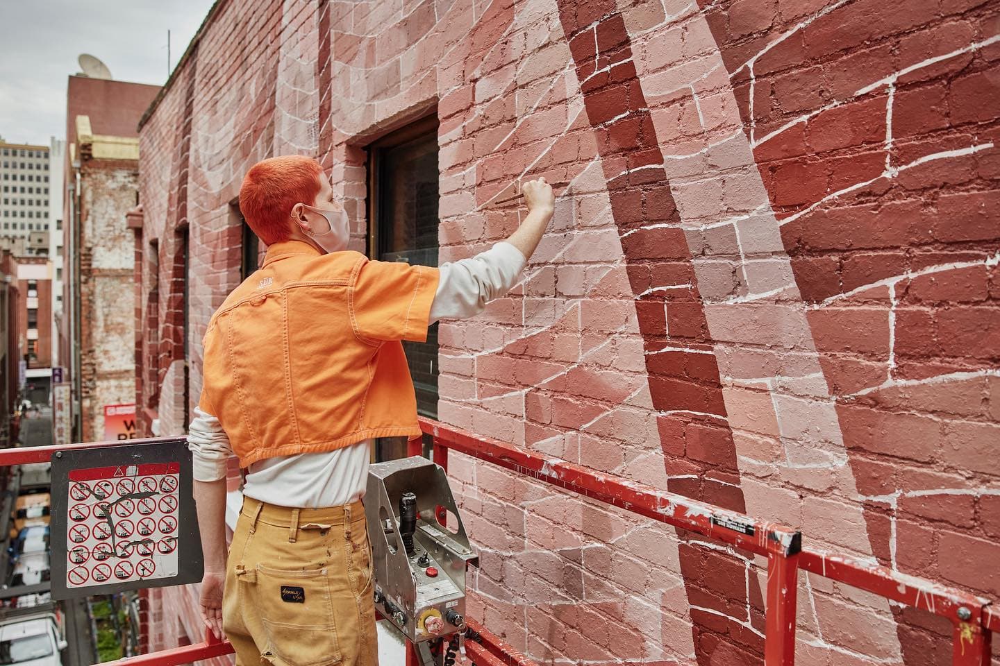 George Goodnow at work