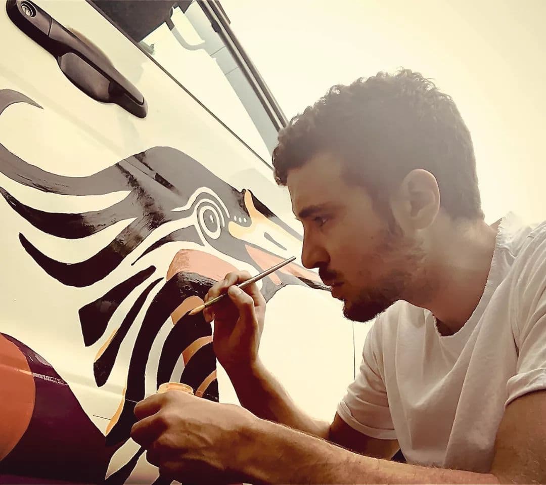 Lucas Amaral at work
