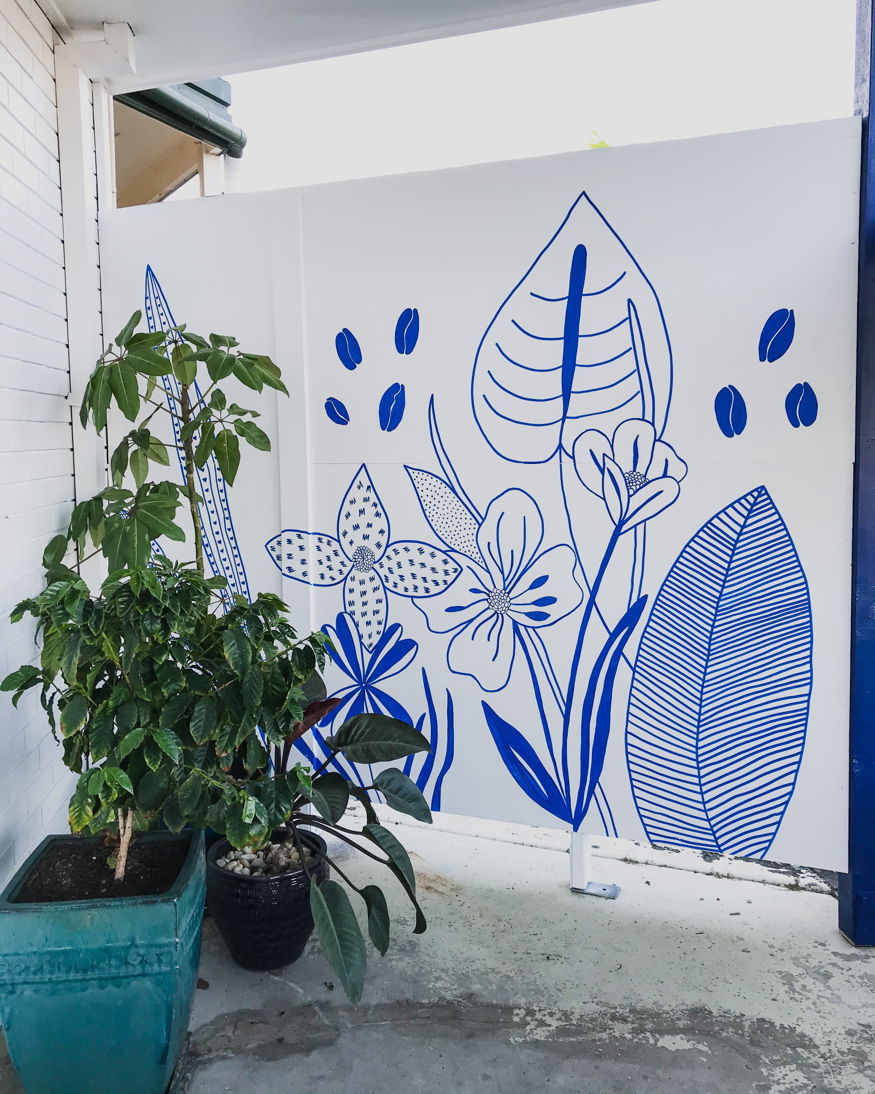 Blue Flora
