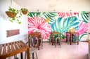 Forestry & Hibiscus Wall