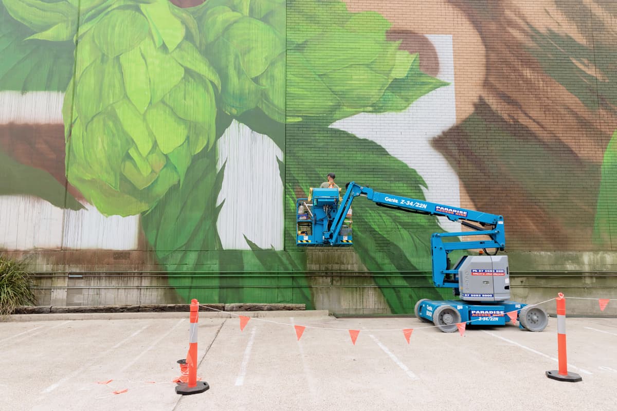 For Beer’s Sake – The Burleigh Taphouse Mural